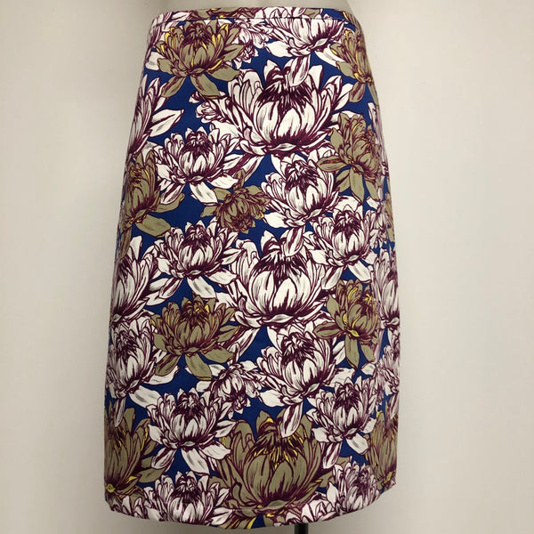 Surge Cobalt + Purple Floral Skirt