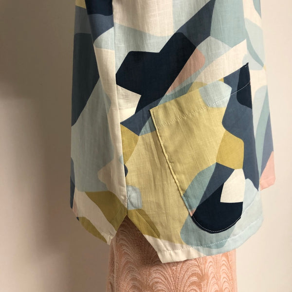 Surge Pastel Abstract Rita Top