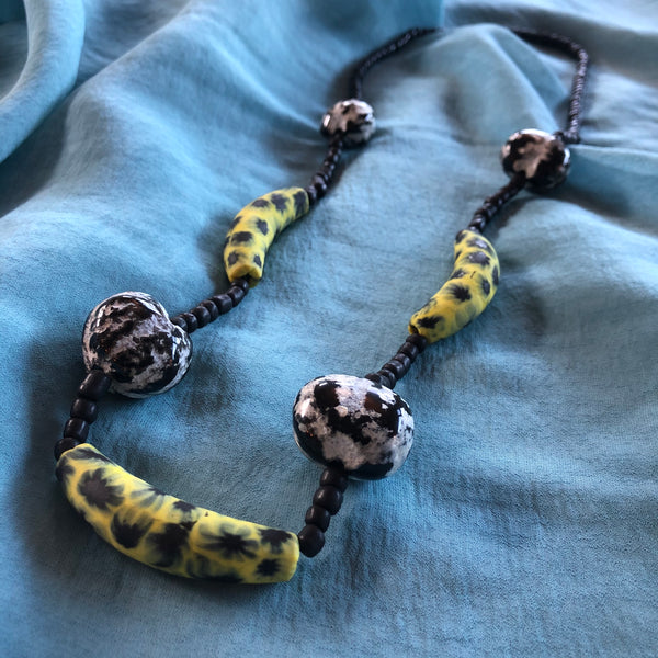 Surge Ceramic Beaded Necklace