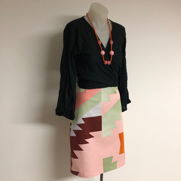 Surge Pastel Aztec Skirt