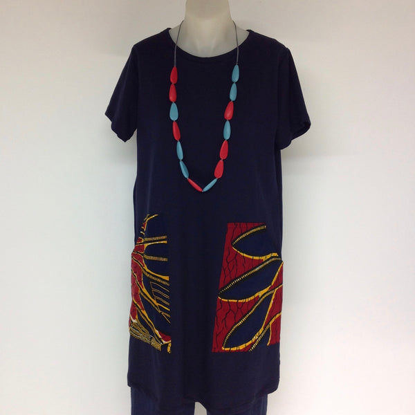 Surge Navy Pocket Tunic