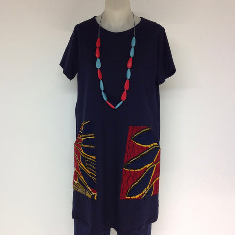 Surge Navy Pocket Tunic