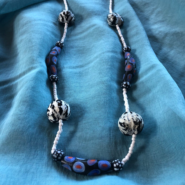 Surge Ceramic Beaded Necklace