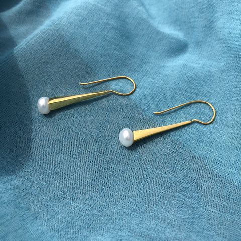 Gold Pearl Drops